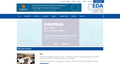 Desktop Screenshot of europeandemolition.org